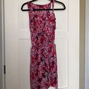 Printed flower dress from Express